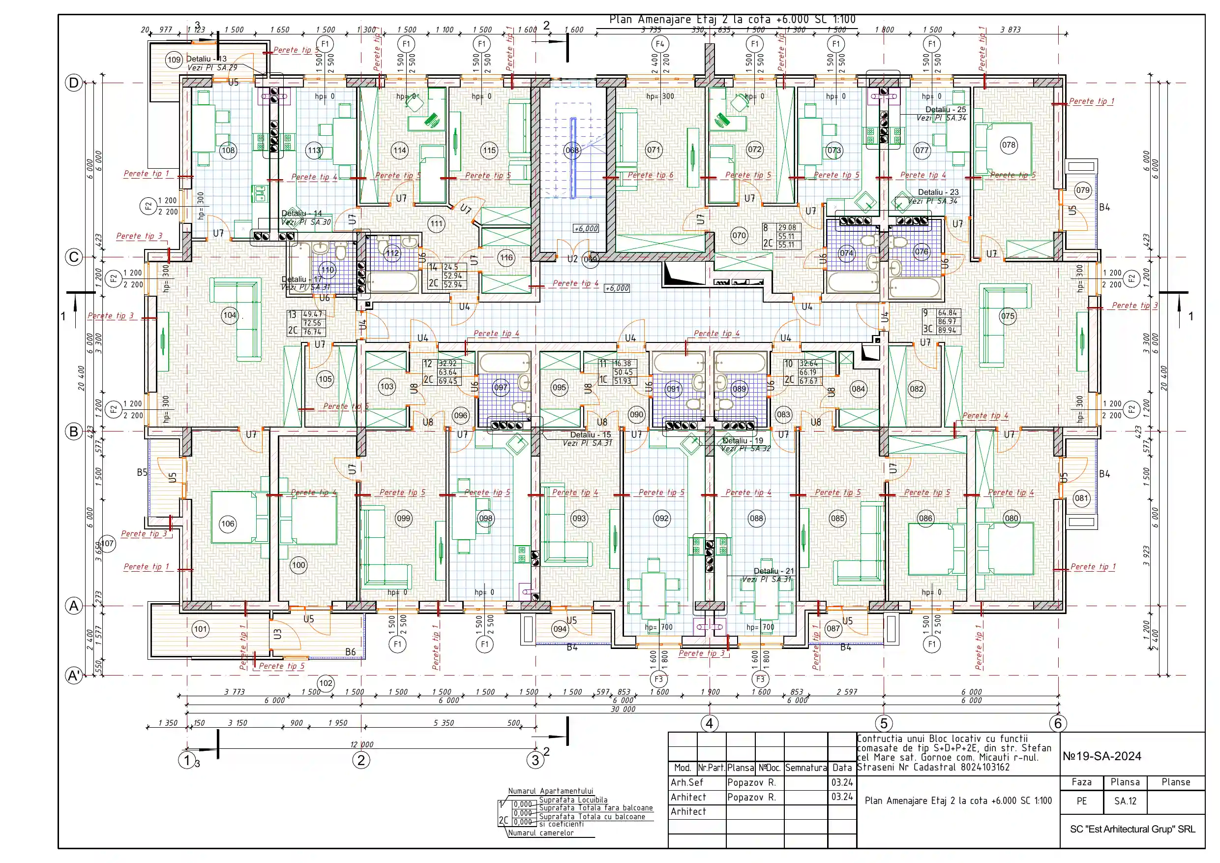 Plan Layout Apartamente